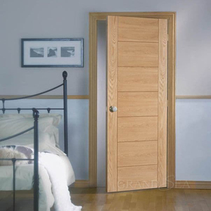 Charnière de fabrication de conception traditionnelle de haute qualité Portes battantes en bois à battants intérieurs pour maisons Portes simples en bois massif
