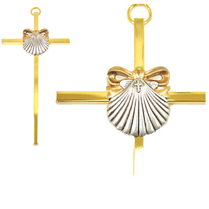 Oem de aleación de zinc de acero de alta calidad multiuso artesanías de metal antiguo bronce cobre oración suministros crucifijo Cruz - Product Image 1