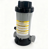 Chargeur automatique de chlore de piscine/outil de distributeur de pilule d'utilisation de station thermale de matériel d'ABS de chlorinateur