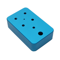 Boîtier d'amplificateur audio DIY étanche en aluminium usiné CNC pour effets de compression de guitare électrique
