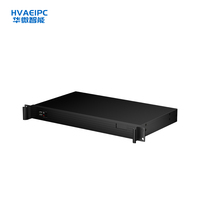 Nouveau PC industriel HVAEIPC HW-1U 1U en rack, Intel 3e-14e génération Core, double LAN Gigabit, 2xCOM, slot PCIe à protocole complet, SSD