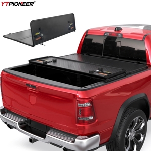 Cubiertas rígidas plegables de tres partes para caja de camioneta de 5.7ft, 6.4ft, 8ft, compatibles con <span class=keywords><strong>Dodge</strong></span> Ram 1500 TRX 2500 2025 2026 - Product Image 1