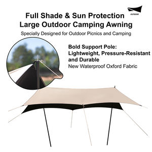 Carpa Portátil Impermeable para Exteriores de Cuatro Estaciones con Tela Oxford Resistente a los Rayos UV, Carpa de Camping de Una Habitación - Product Image 5