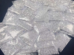 Melee <span class=keywords><strong>เพชร</strong></span>0.9มิลลิเมตร-2.9มิลลิเมตรสีขาวสดใส Moissanite อัญมณีหลวม<span class=keywords><strong>ราคา</strong></span>ต่อกะรัตสำหรับเครื่องประดับ - Product Image 5