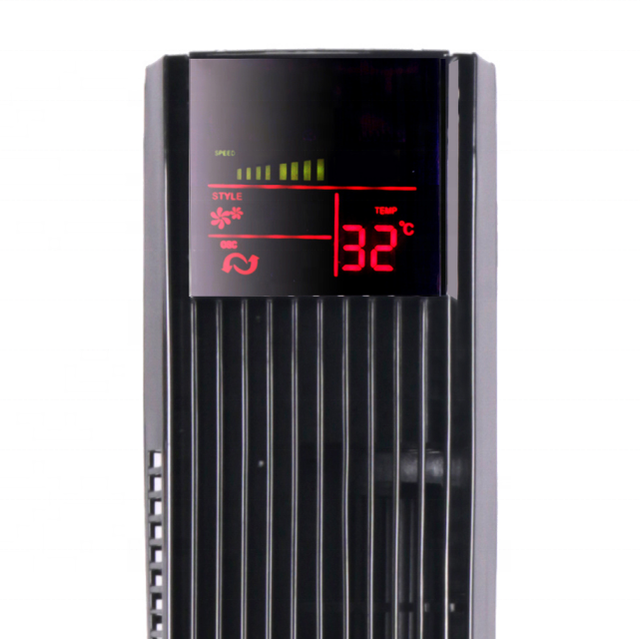 Tower Fan 32 Inch Plastic Digital Control Remote Adjustable Height Timer Household Electric 3D Model