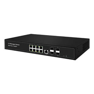 สวิตช์ POE แบบจัดการได้รุ่น ZC-S1300WP-8G-4S+ 10G Uplink 4SFP+8GE L3 สำหรับอุปกรณ์ใยแก้วนำแสง ยี่ห้อ zikun - Product Image 6