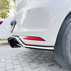 Amp-Z Rear Lip Spoiler Piano Black Matte Finish For Volkswagen Polo Mk5 6R 2009-2014 Tuning Style - Product Image 3