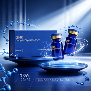 Sérum au cuivre GHK, collagène marin 24K, squalane, soin nourrissant en profondeur, restauration de l'élasticité, OEM - Product Image 5
