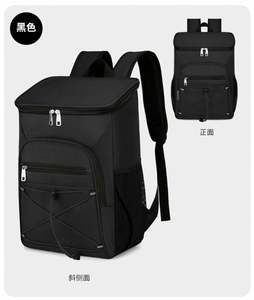 Sac à dos de voyage personnalisé avec logo, glacière isolée pour canettes de bière, sac à dos de pique-nique imperméable doublé thermiquement, sac à dos isotherme - Product Image 6