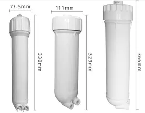 WellBlue Wasserfilter 50G 75G 100G RO Membran gehäuse RO Wasserfilter gehäuse Teile