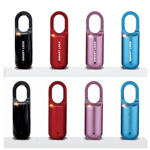 Mini <span class=keywords><strong>Lucchetto</strong></span> Biometrico con Impronta Digitale, <span class=keywords><strong>Serratura</strong></span> Intelligente per Bagagli e Zaini, Senza Chiave, Ricarica USB, Riconoscimento Rapido, <span class=keywords><strong>Lucchetto</strong></span> di Sicurezza per Armadietti da Palestra - Product Image 1