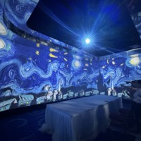 Projecteur de projection holographique 3D à 360° pour espaces interactifs et événements