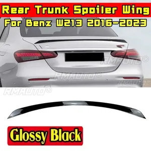สำหรับ Mercedes Benz E-Class W213 E200 E260 E300 4 ประตู ซีดาน ปี 2016-2023 ชุดแต่งสปอยเลอร์หลัง ชุดแต่งฝากระโปรงท้ายรถยนต์ อุปกรณ์ตกแต่งรถยนต์ - Product Image 1