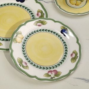 High End Exquisite Eco-Friendly Bone China Tableware Fruit Series Pattern Modern Luxury Western Style Steak <b>Plate</b> - Product Image 3