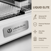 Humidor 3D en alliage de zinc de qualité supérieure - Prestige - Plaques sur mesure - Système de stockage de cigares de luxe - Humidification haut de gamme