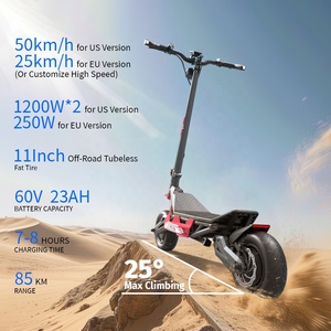 Scooter Eléctrico Todoterreno Personalizable de Doble Motor Ultra Rápido, 11 Pulgadas, Potente, para Adultos, K10, Nuevo, Hecho en China - Product Image 5