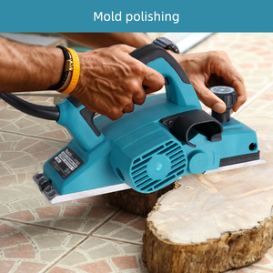 Raboteuses à bois électriques à main épaisseur de bureau pour le travail du bois raboteuse électrique machinerie outils de <span class=keywords><strong>menuiserie</strong></span> mini raboteuse électrique - Product Image 2