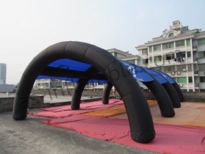 Carpa de arco inflable <span class=keywords><strong>azul</strong></span> amarillo Artículo caliente para marketing de eventos y exposición de marca - Product Image 5