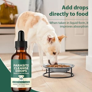 Gocce Liquide Naturali a Base Vegetale <span class=keywords><strong>per</strong></span> il Supporto Intestinale degli Animali Domestici, Cura Quotidiana dell'Intestino <span class=keywords><strong>per</strong></span> <span class=keywords><strong>Cani</strong></span> - Product Image 2