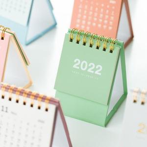 <span class=keywords><strong>Calendario</strong></span> de impresión en espiral, versión <span class=keywords><strong>2022</strong></span>, Mini <span class=keywords><strong>calendario</strong></span> plegable para escritorio - Product Image 6