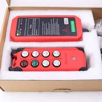 Radio Industrial de alta calidad, interruptor de botón pulsador de 24 voltios, 6 canales, Control remoto inalámbrico de grúa