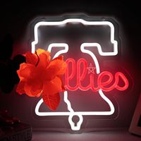Enseignes Néon LED pour Baseball pour Chambre à coucher Homme Cave Pub Restaurant Décoration Murale Cadeau de Noël Business Art Office Silicone Paysage