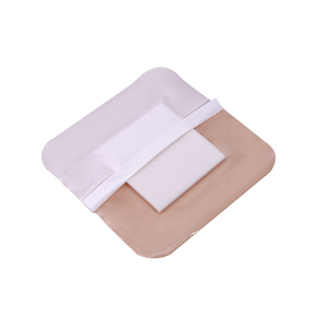 <span class=keywords><strong>Pansement</strong></span> en mousse de polyuréthane adhésif au <span class=keywords><strong>silicone</strong></span>, stérile, doux, hautement absorbant, pour ulcères, escarres et brûlures - Product Image 5