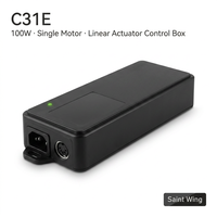 Boîtier de commande pour actionneur linéaire à moteur unique Saint Wing C31E 100W pour bureau debout électrique réglable en hauteur DIY