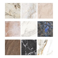 Carreaux pour grande taille poli émaillé intérieur marbre porcelaine 1200x1200 Floortiles effet pierre