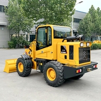 1ton Agriculture Mining Road Pelle à roues frontale pour la construction