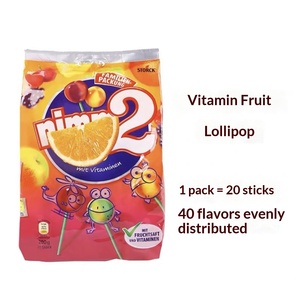 Gomitas de Fruta Alemanas Nimm2 con Relleno Líquido |   Caramelos Suaves de Naranja y Limón Enriquecidos con Vitamina C |   Snack Saludable y Masticable para Niños 110g - Product Image 6