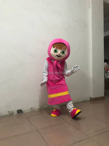 Nuevo Disfraz de Mascota de Personajes de Dibujos Animados de Niña Hermosa Rosa, Disfraces de Cosplay para Fiestas, Eventos y Actuaciones, Venta al por Mayor - Product Image 2