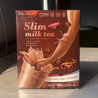 Teh Susu Pelangsing Rasa Alami Minuman Susu Pelangsing Rasa Kopi Rasa Taro Cokelat Minuman Penurun Berat Badan Terbaik Pembakar Lemak Teh Susu Pelangsing