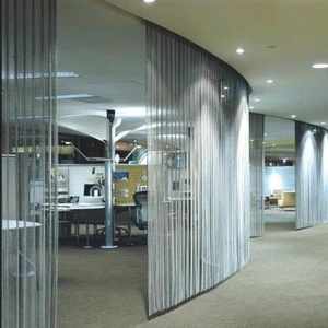 Cortinas <span class=keywords><strong>de</strong></span> agua decorativas <span class=keywords><strong>de</strong></span> malla metálica <span class=keywords><strong>de</strong></span> acero inoxidable, cortina <span class=keywords><strong>de</strong></span> malla para chimenea tipo <span class=keywords><strong>cascada</strong></span>, pantalla <span class=keywords><strong>de</strong></span> malla <span class=keywords><strong>de</strong></span> alambre, cortina <span class=keywords><strong>de</strong></span> malla <span class=keywords><strong>de</strong></span> anillos - Product Image 2