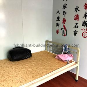 Casa de contenedores de acero aislada de dos pisos de nuevo diseño con techo de paso desmontable para uso en oficinas o apartamentos - Product Image 4