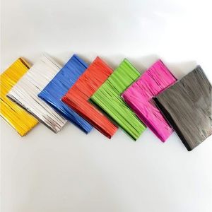 Bobine de ruban en plastique tissé solide et durable pour emballage cadeau de Noël, 500 unités - Product Image 3