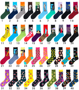 Calcetines de Moda para Hombre al por Mayor, Calcetines Divertidos de Anime para Hombre, Calcetines de Hip Hop con Personalidad, Calcetines de Dibujos Animados de Moda, Calcetines de Anime para Hombre - Product Image 3