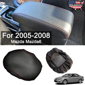 Cubierta para Reposabrazos Central de Mazda, Caja de Almacenamiento de Cuero Artificial, Compatible con Modelos 2005-2008 - Product Image 5