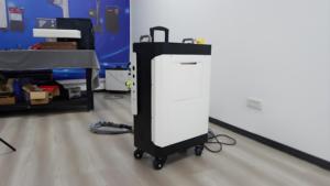 เครื่องทำความสะอาดไฟเบอร์เลเซอร์คุณภาพสูง 300W สำหรับอุตสาหกรรมกระเป๋าเดินทาง พร้อมนวัตกรรมใหม่ ราคาขายส่งคุ้มค่า - Product Image 5