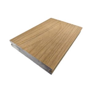 Cubierta sólida moderna ecológica WPC para exteriores con Superficie cepillada antideslizante Instalación de clic para patio de jardín y almacén - Product Image 6