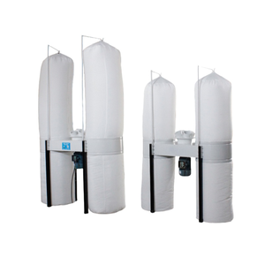 Aspirateur vertical à double sac haute puissance pour ponceuses à bois et scies à table, facile à utiliser, double sac - Product Image 1