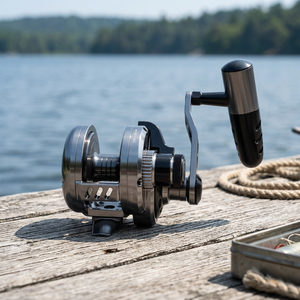 Max Drag 30Kg Full Metal Sea Boat Fishing Reel 6.3:1 Jigging Reel <b>Fake</b> Bait 9+2BB CNC Aluminum Spool Corrosion-Resistant - Product Image 3