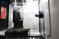 DHM80X PLC contrôlé CNC Centre de fraiseuses horizontales à 5 axes appliqué dans le domaine des nouvelles énergies