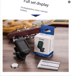<span class=keywords><strong>Afinador</strong></span> Cromático de Clip para Guitarra/Bajo/Ukelele/Violín, Mini <span class=keywords><strong>Afinador</strong></span> Digital con Pantalla LCD Giratoria, 440Hz, Carga/Batería - Product Image 3