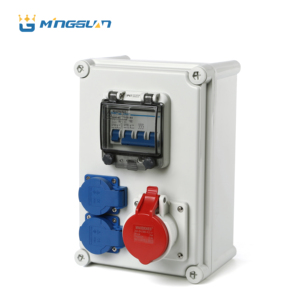 Oem/ODM tùy chỉnh công nghiệp ổ cắm Hội Đồng Quản trị ABS/PC vật liệu phân phối điện mở rộng ổ cắm hộp IP67 bảo vệ ngoài trời - Product Image 3