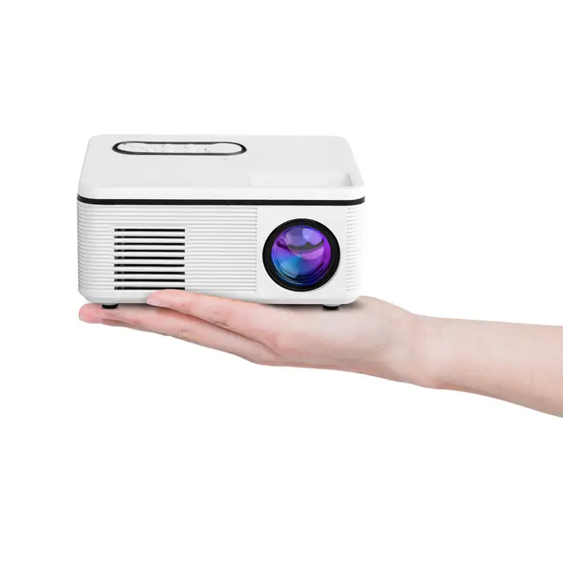 Hot Sale Projector Portable Mini Entertainment Led Projector Supports 1080p High Definition Gift Machine Super Mini Projector