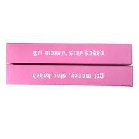 Boîte de gloss à lèvres personnalisée en gros avec logo, emballage pour soins des lèvres