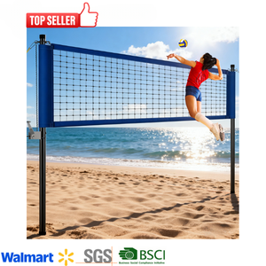 Postes <span class=keywords><strong>de</strong></span> hierro ajustables profesionales <span class=keywords><strong>de</strong></span> alta calidad <span class=keywords><strong>de</strong></span> 32x3 pies para redes <span class=keywords><strong>de</strong></span> voleibol en patios traseros, playas y parques, venta al por mayor - Product Image 1