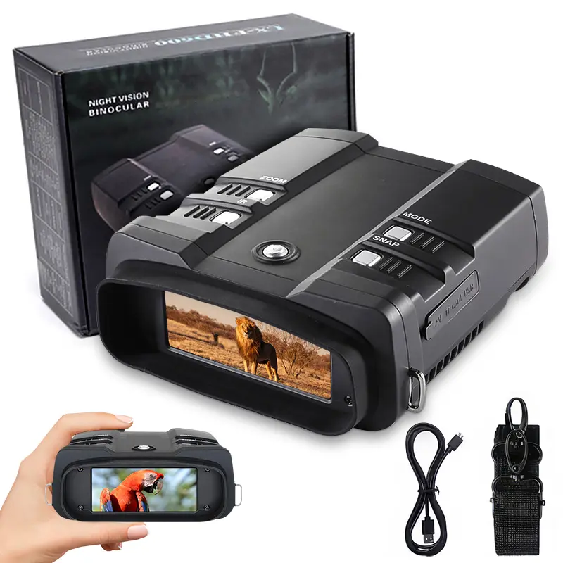 Night vision device for 100% total darkness Digital infrared HD night vision binoculars