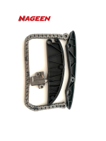 Nouveau Kit de Chaîne de Distribution Moteur G4FA Qualité OEM Moderne pour Renault 10-15, K2 11-17 1.6L 1.4L RC RB UB OE 243212B000, en Métal, Garantie Un An